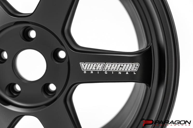 Paragon Performance Paragon Performance - Volk Racing TE37 C8 Corvette 19x9.5 ET36, 20x11 ET39 - Matte Black - BoltMotorsports